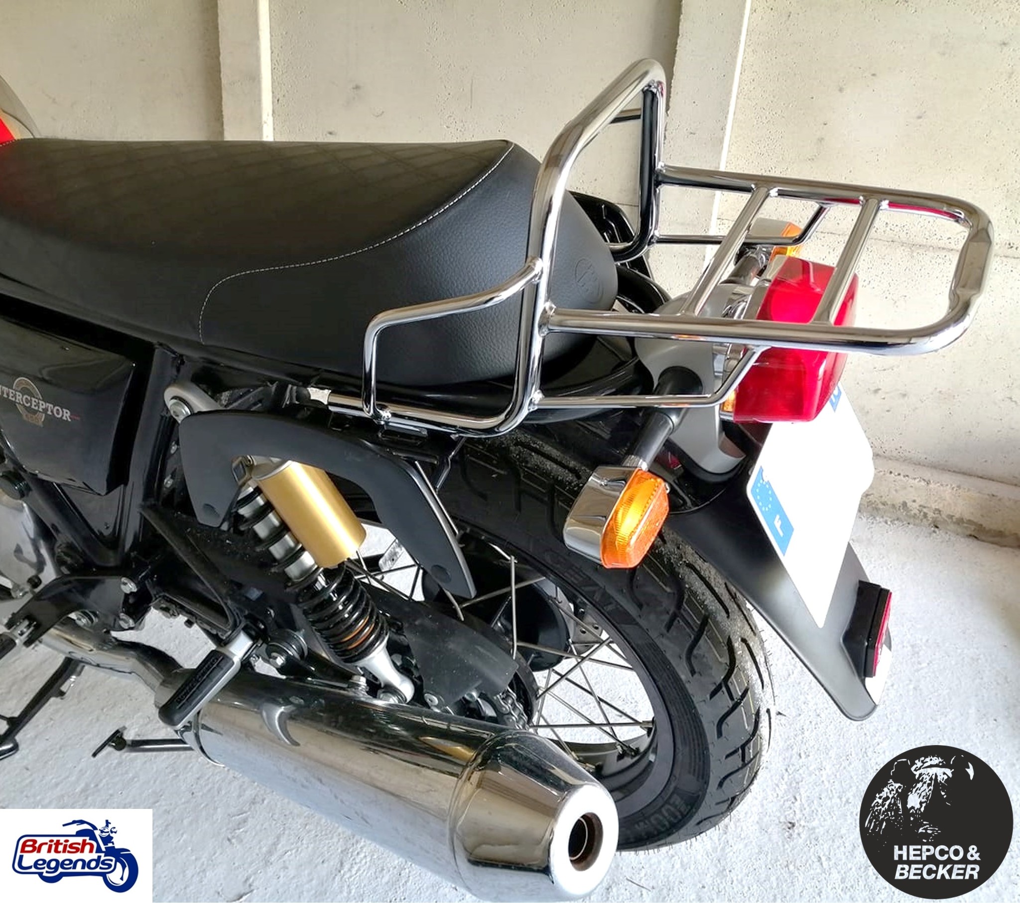 Luggage/Topcase Rack for Interceptor 650