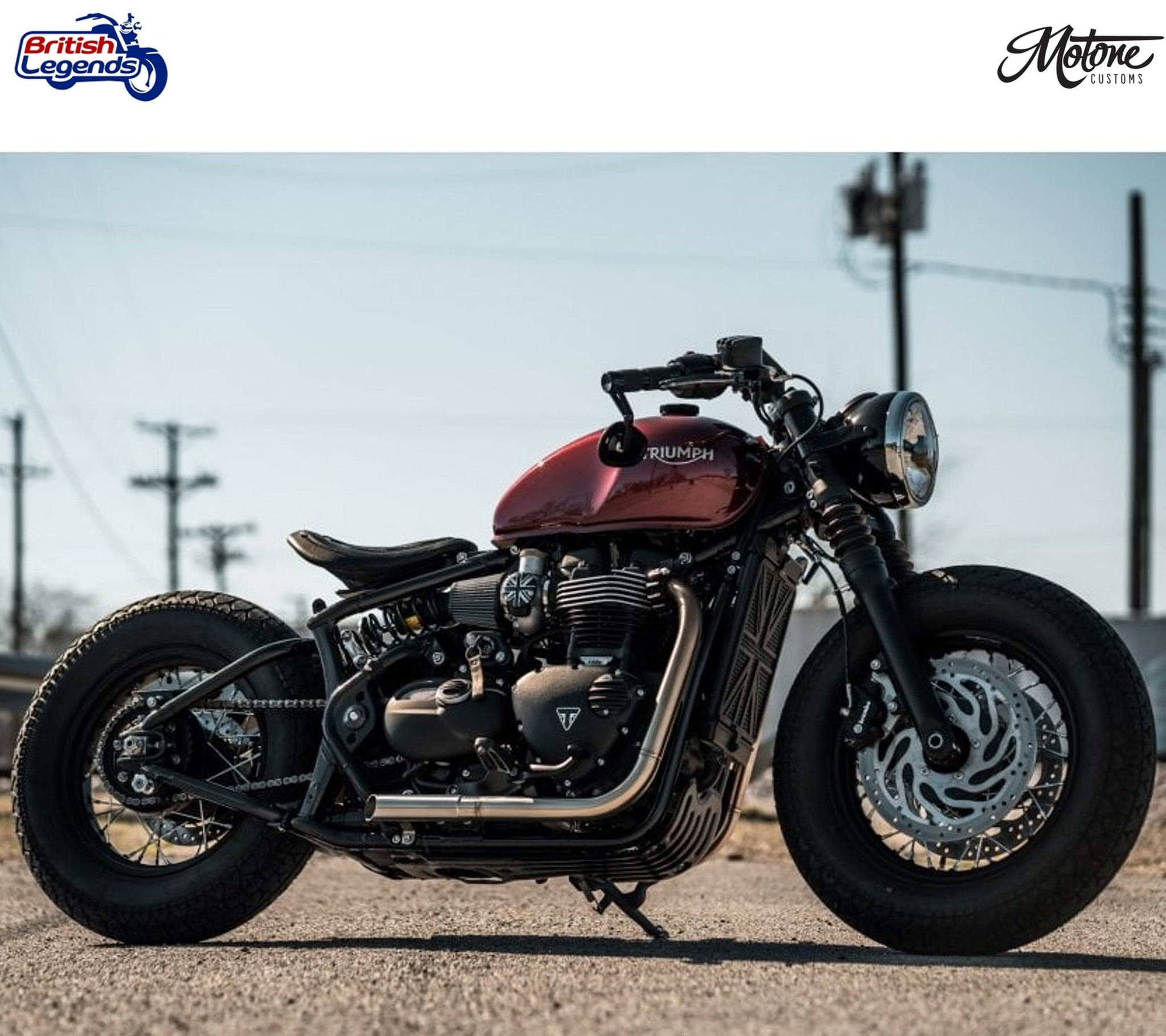 Sabot Moteur pour Triumph Twins 900/1200