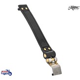 Correa de batería de cuero para Triumph Bobber