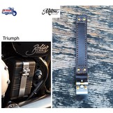 Leather Battery Strap for Triumph Bobber