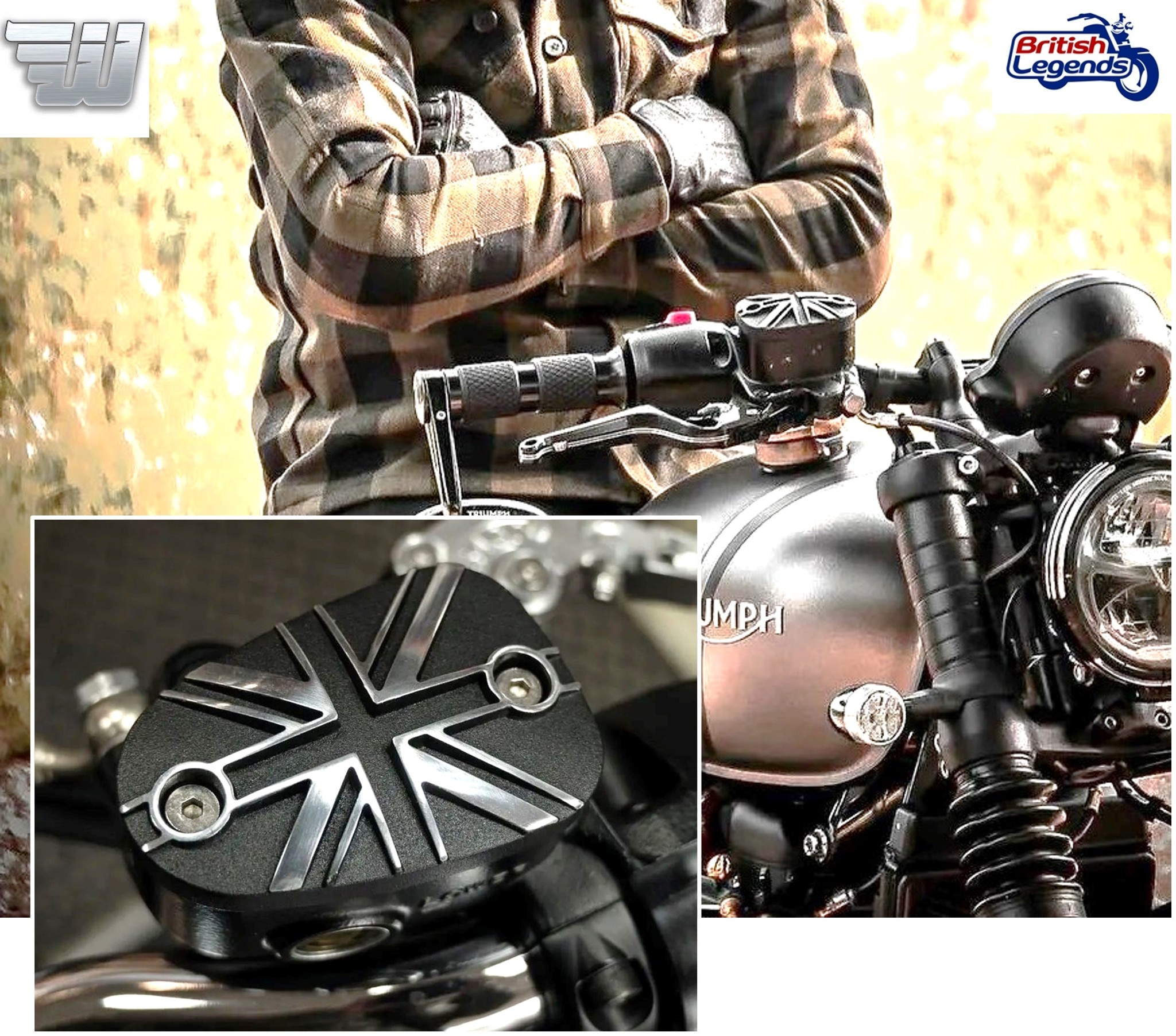 Tapa de Líquido de Freno para motos Triumph