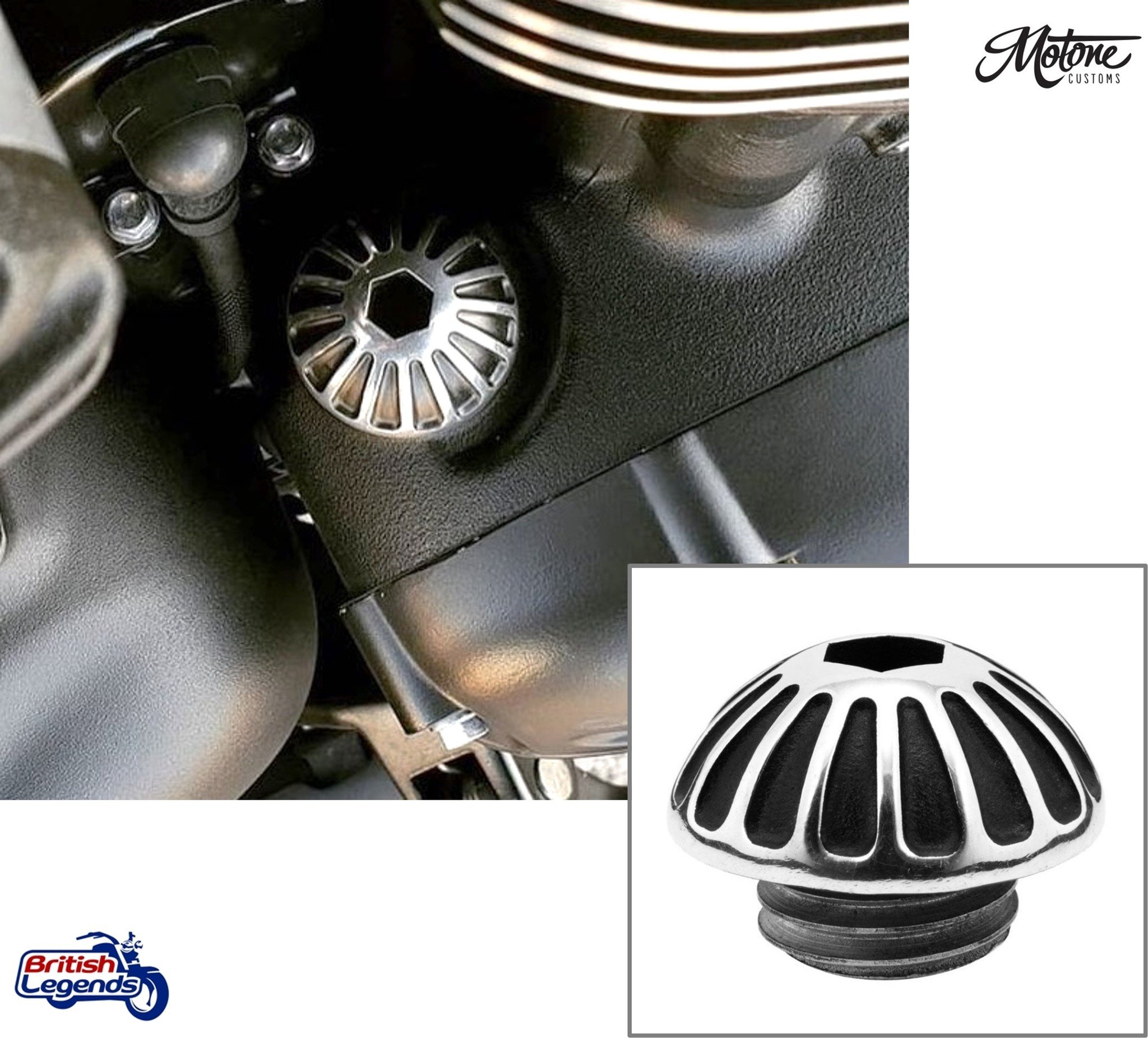 Engine Oil Filler Cap for Triumph Twins