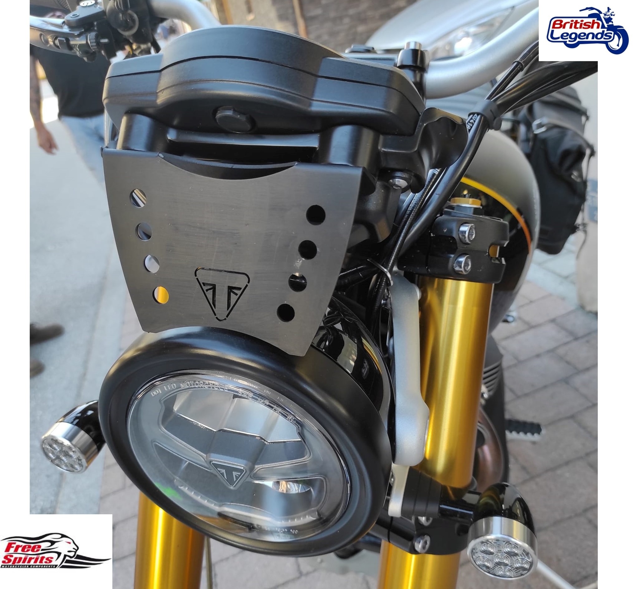 Embellecedor Frontal Triumph Scrambler 1200