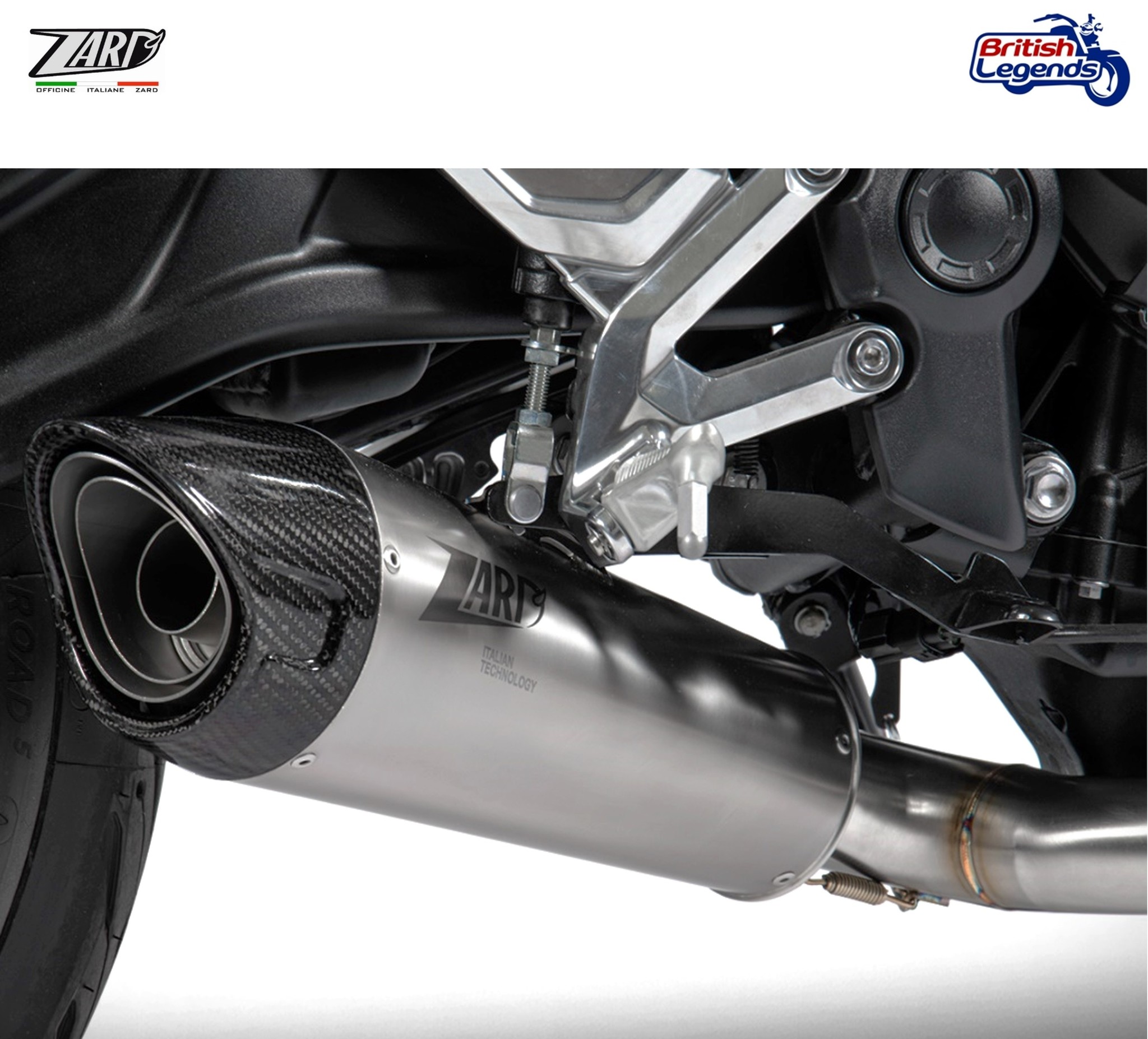 Zard 3-into-1 Exhaust for Triumph Tiger Sport 660