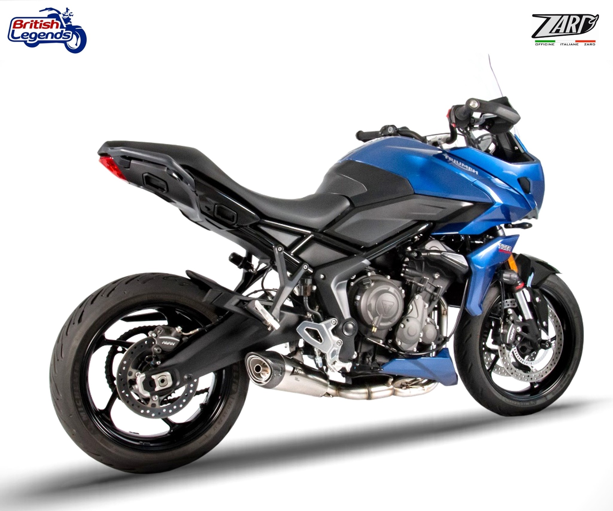 Zard 3-into-1 Exhaust for Triumph Tiger Sport 660