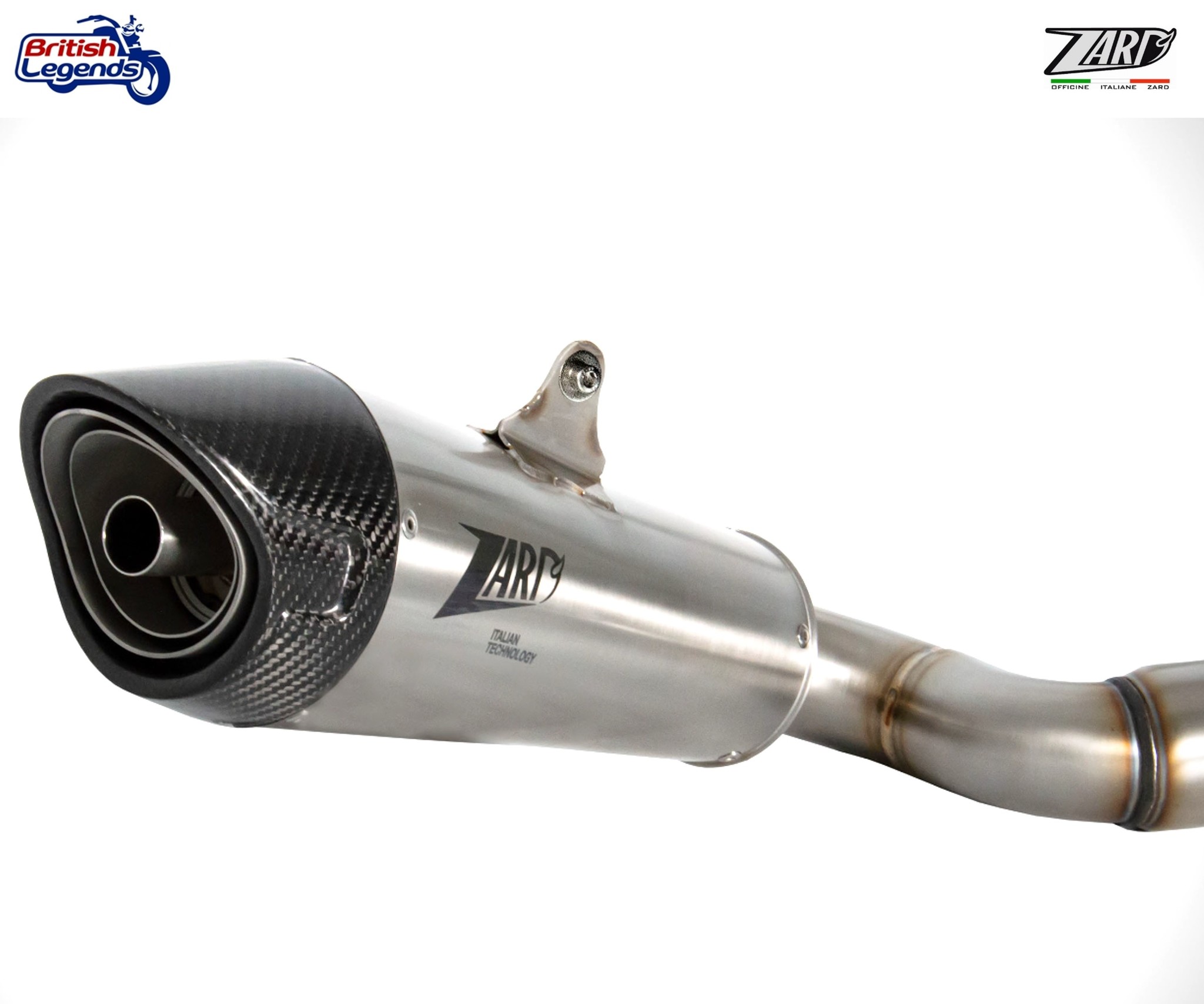 Zard 3-into-1 Exhaust for Triumph Trident 660