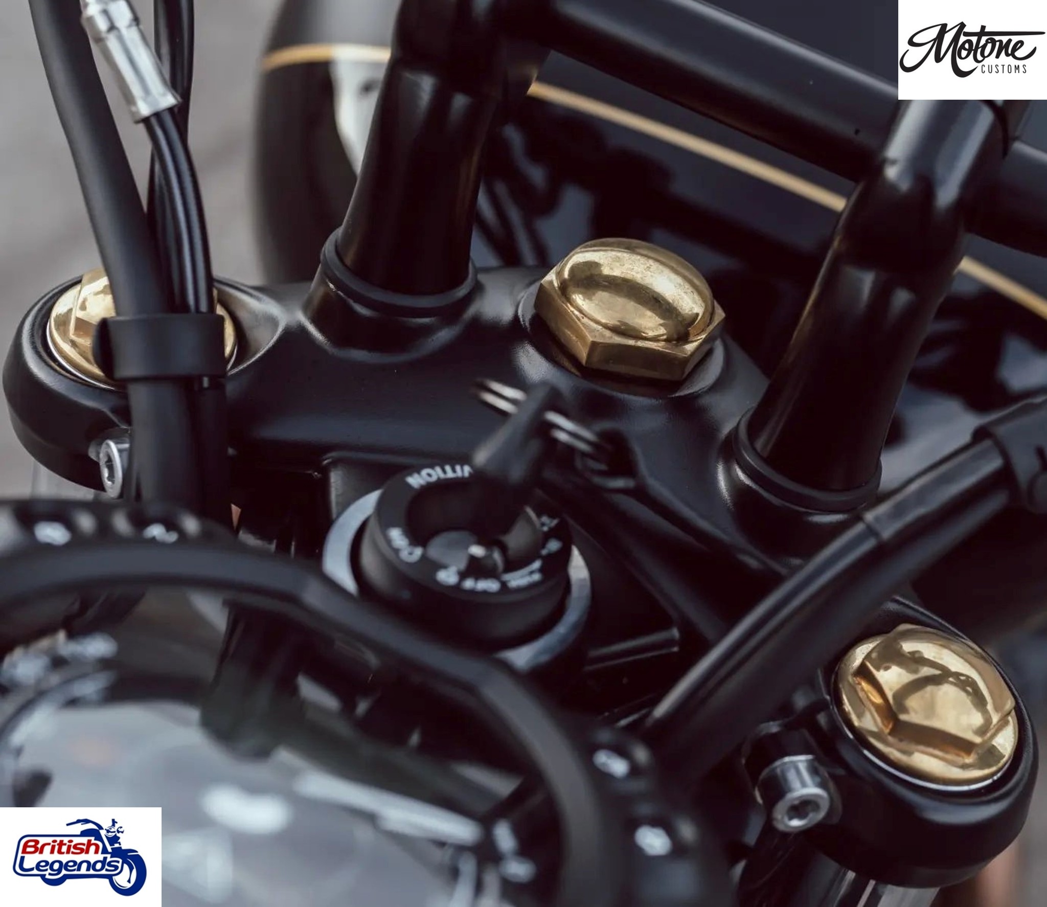 Solid Brass Steering Stem Nut