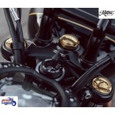 Tapas de Horquilla de Bronce para Triumph Twins
