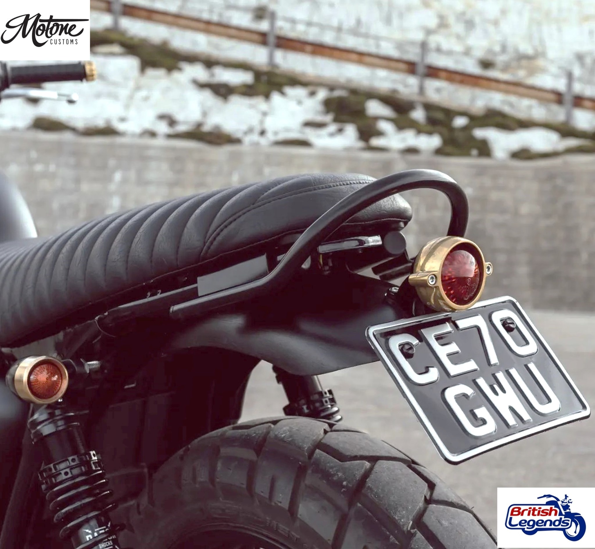 Barre de Maintien Passager pour Triumph Twins