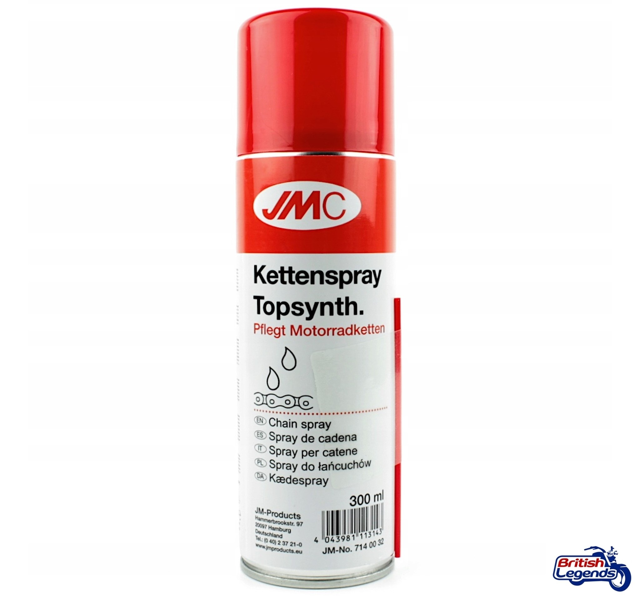 Graisse Chaîne JMC en Spray 300ml