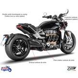 Silenciador Inox Zard para Triumph Rocket 3