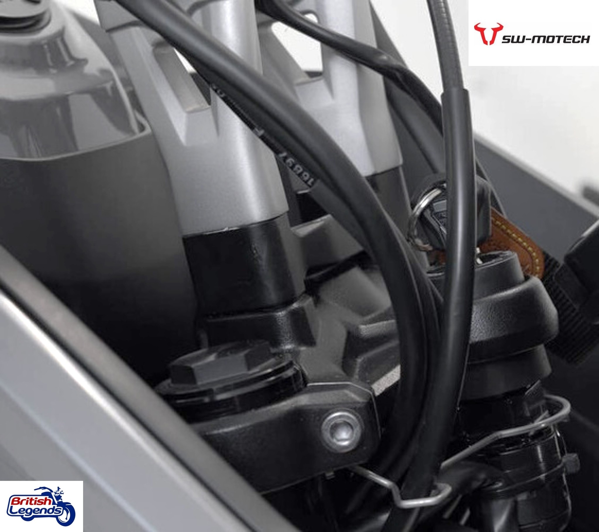 Handlebar Clamp Risers for Triumph Tiger