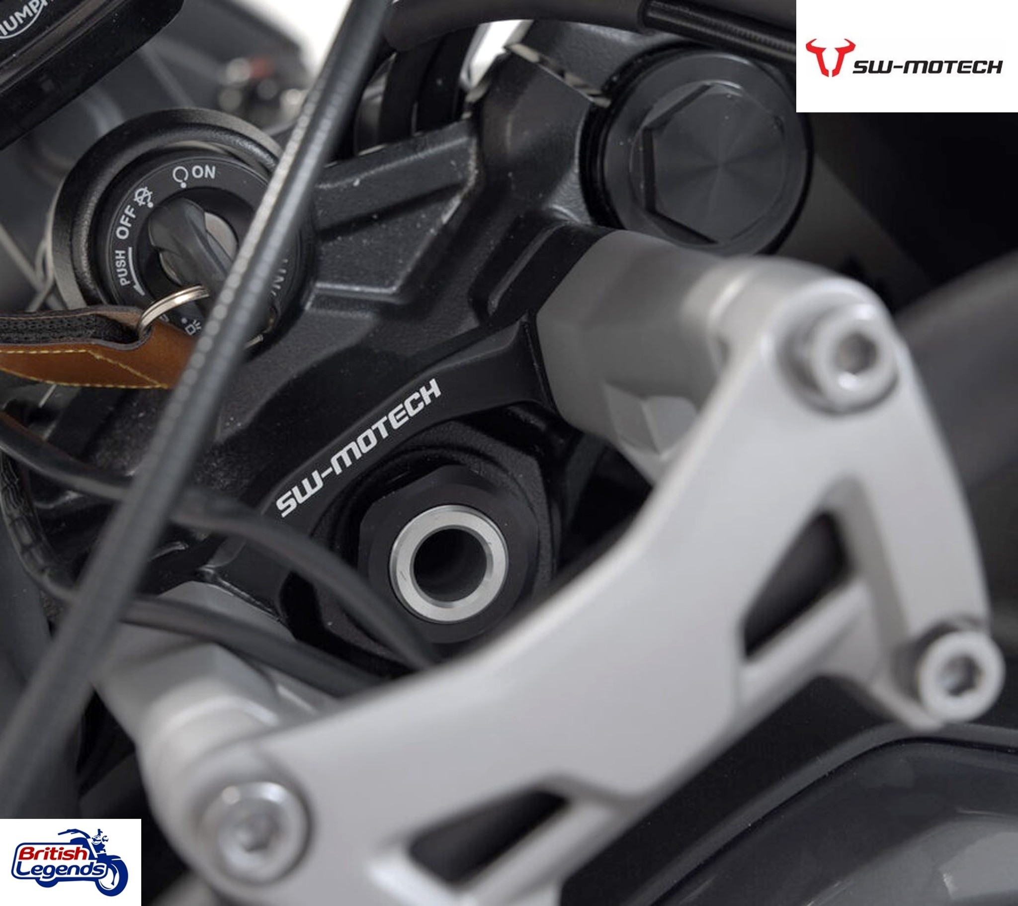 Handlebar Clamp Risers for Triumph Tiger