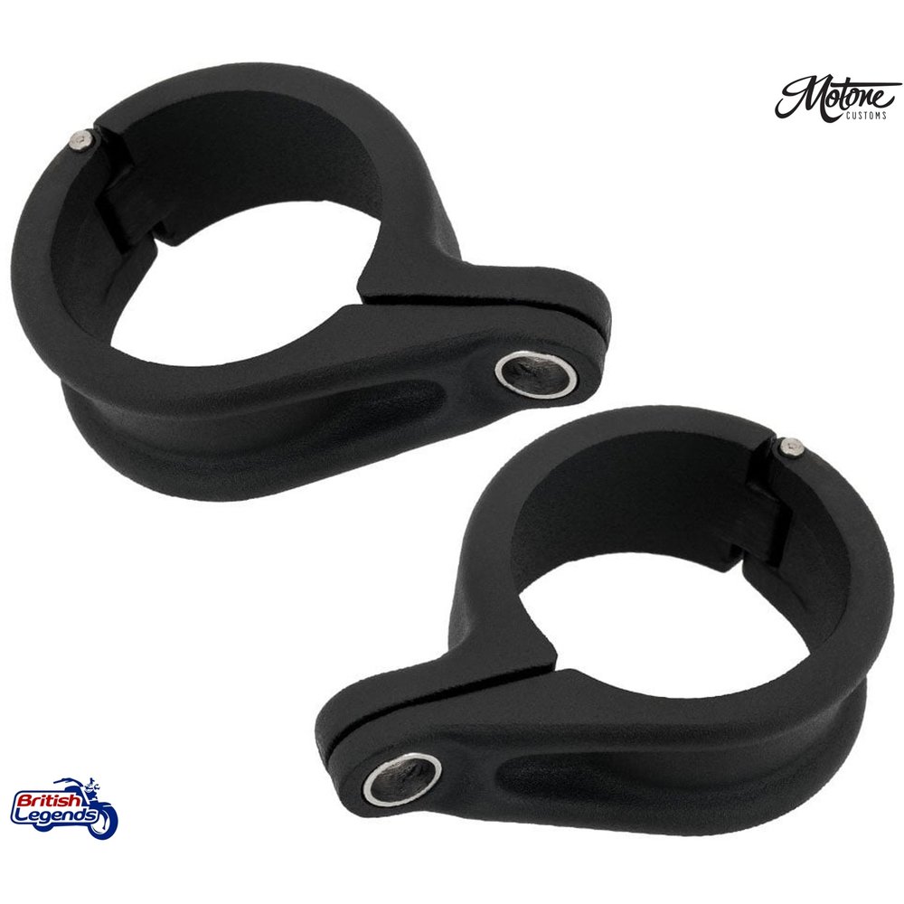 AllAlloy Fork Indicator / Turn Signal Clamps