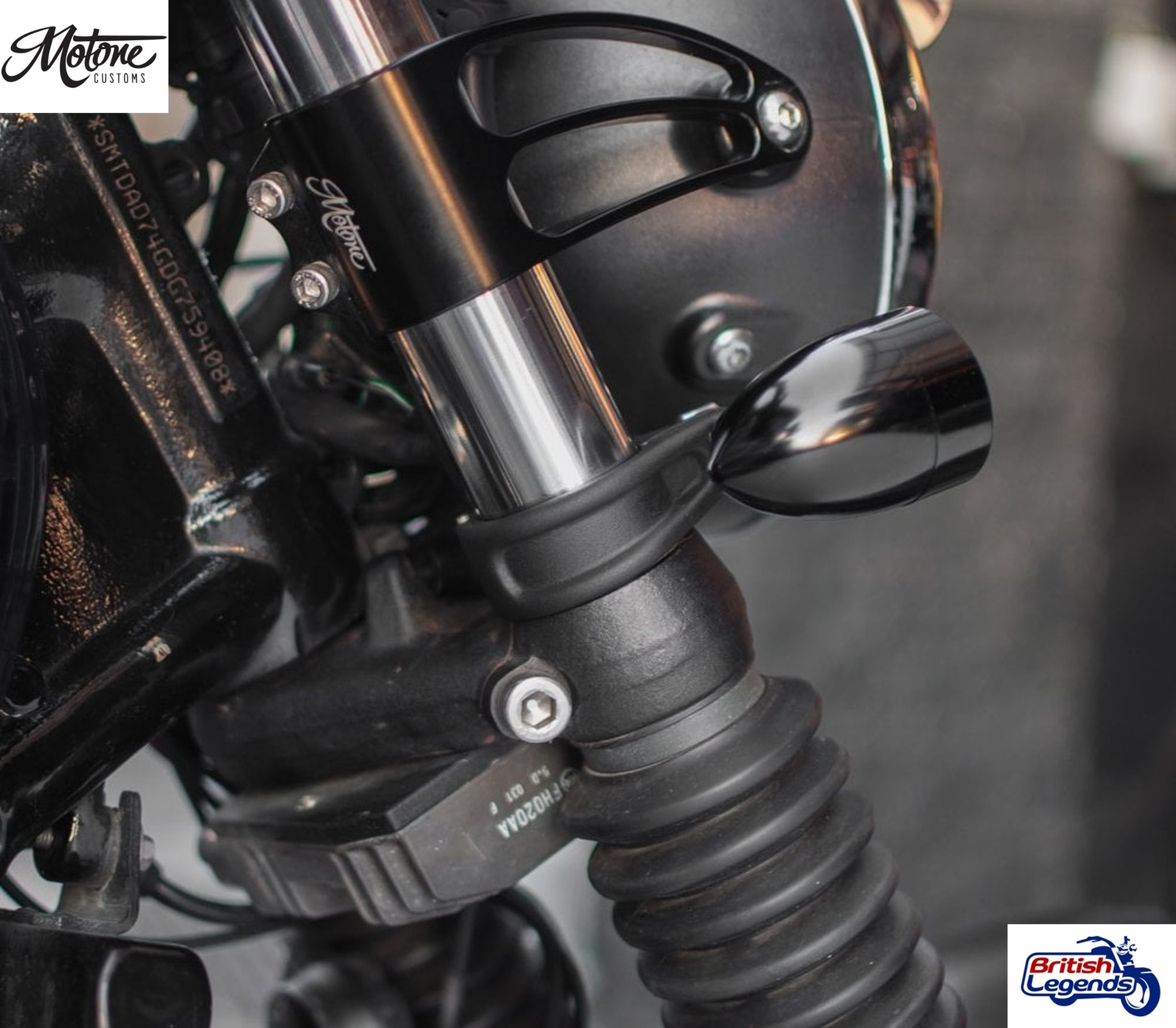 Soportes de Intermitentes de Horquilla (par)