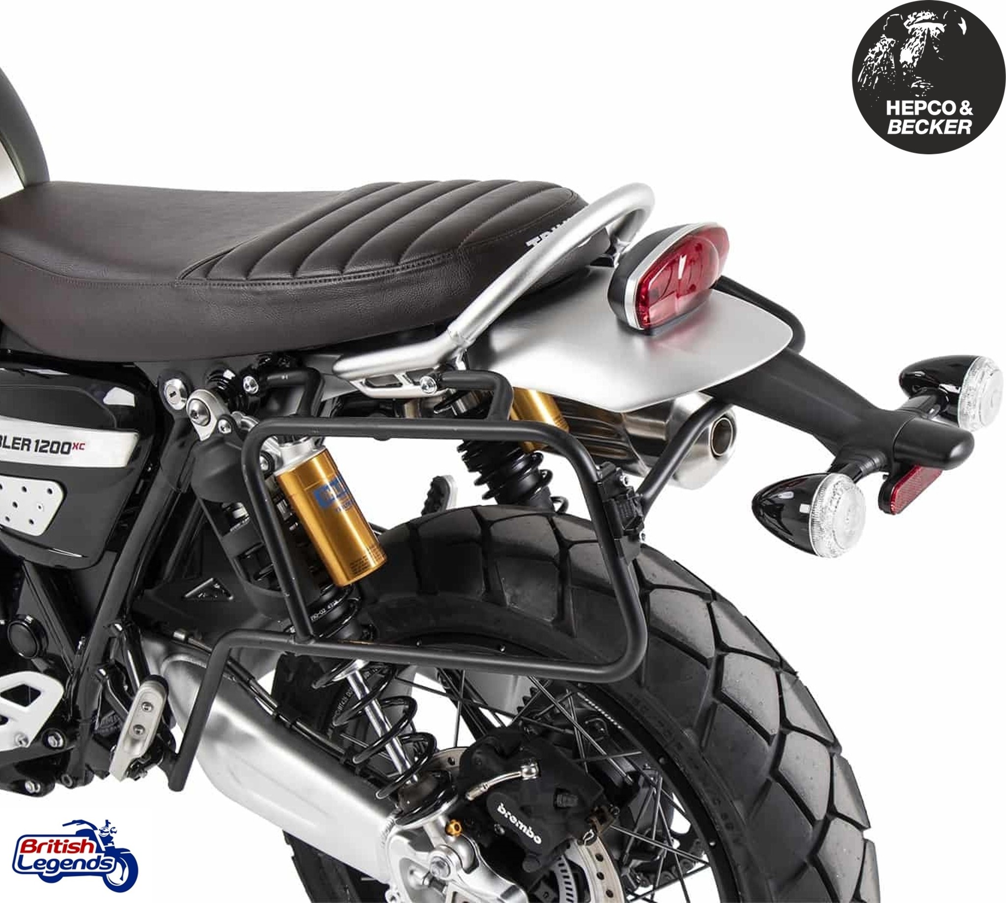 LHS Saddlebag Rail for Triumph Scrambler 1200