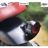 Short Rear Fender in Aluminum for Triumph Twins