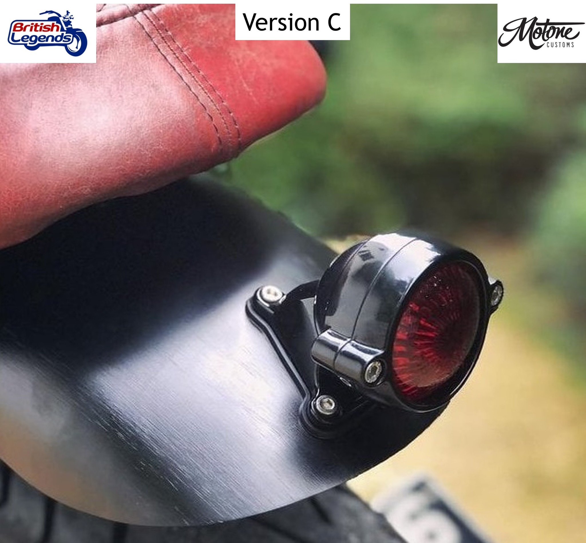 Garde-Boue AR Court en Alu pour Triumph Twins