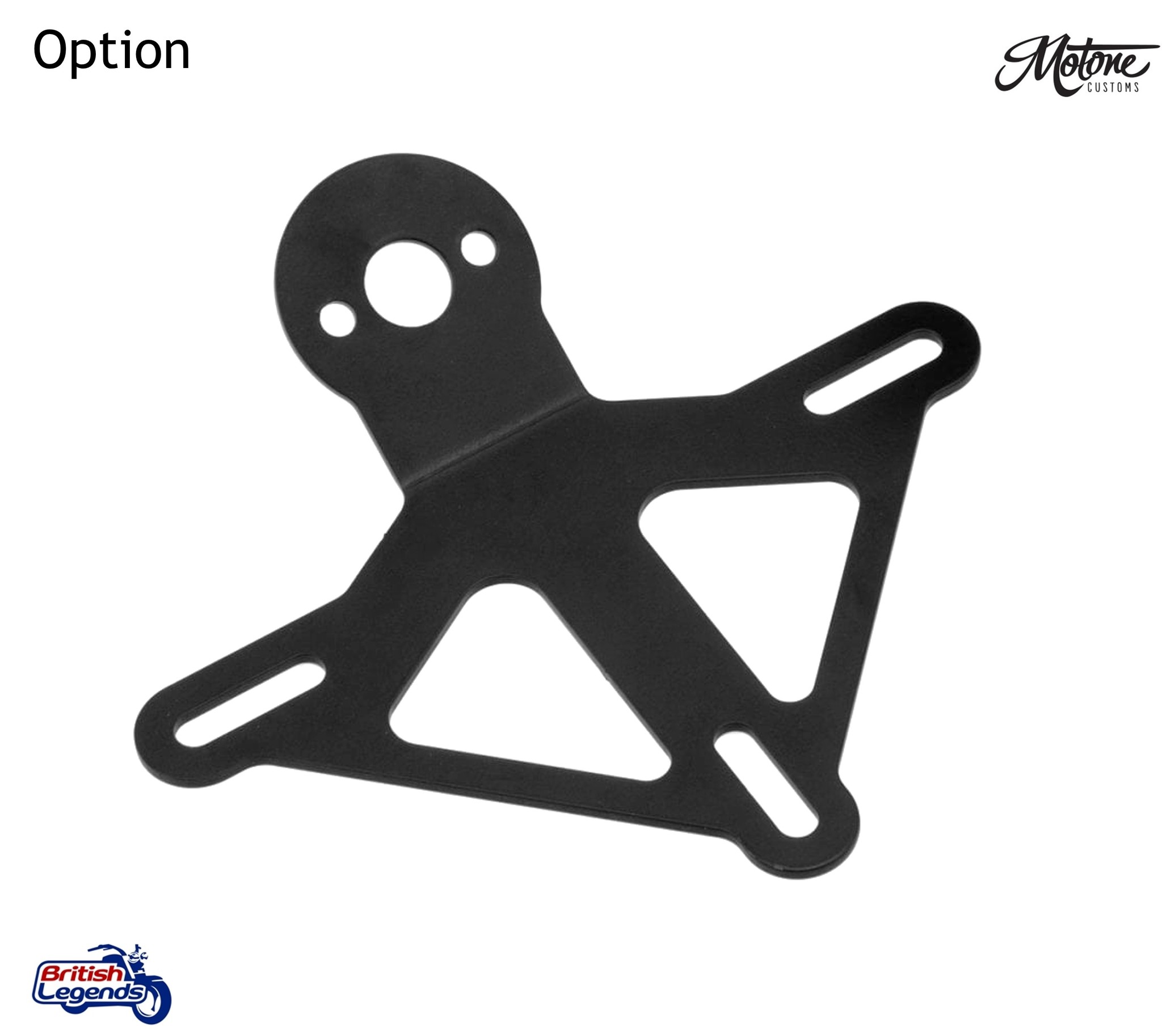 Solid Alloy Taillight on Bracket by Motone