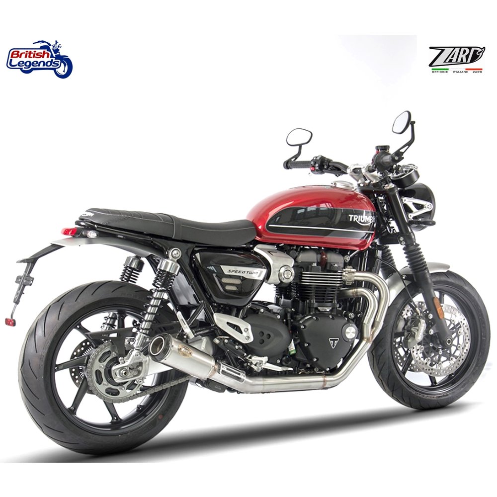 Zard 2-into-1 Exhaust for Thruxton RS & Speed Twin