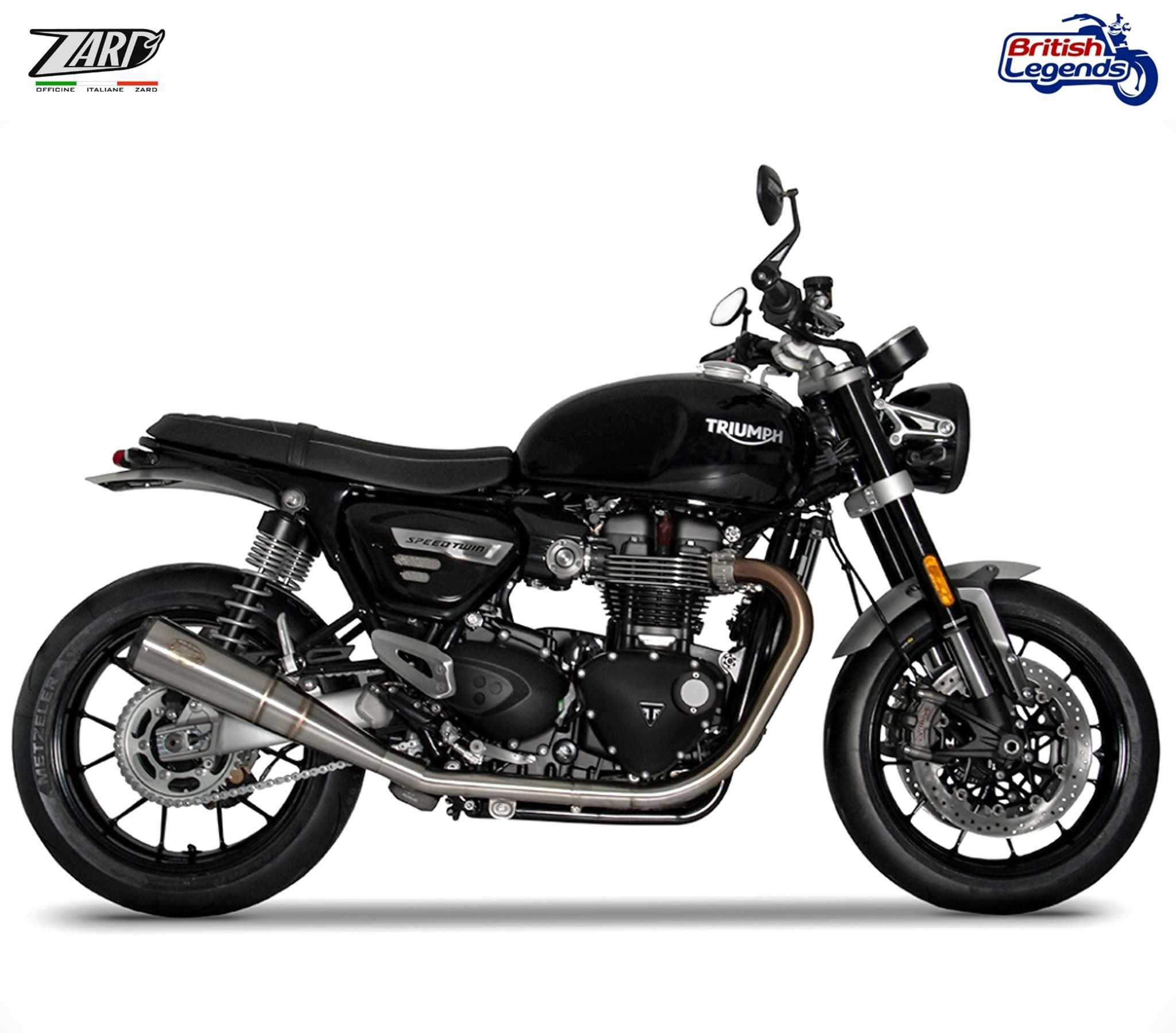 Silencieux Zard pour Thruxton & Speed Twin