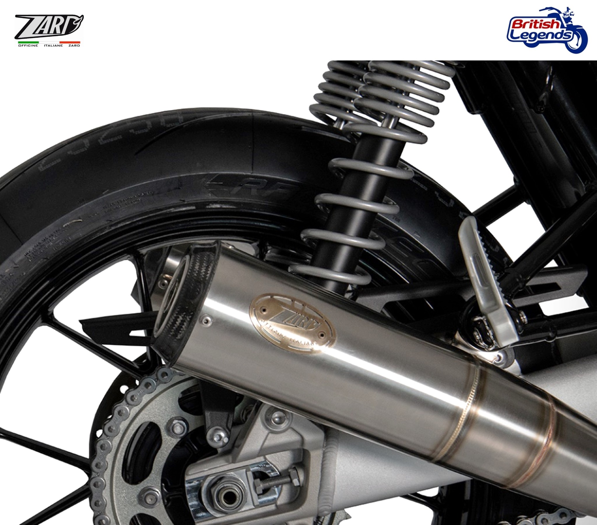 Silencieux Zard pour Thruxton & Speed Twin
