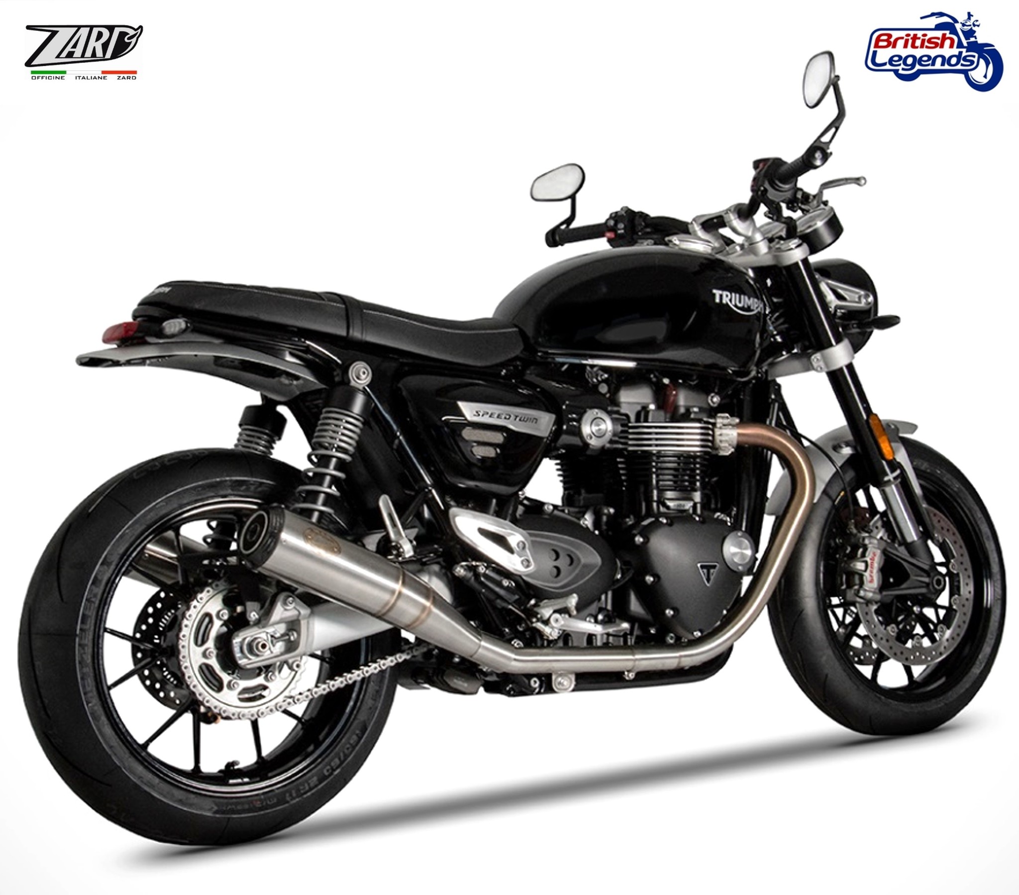 Silencieux Zard pour Thruxton & Speed Twin