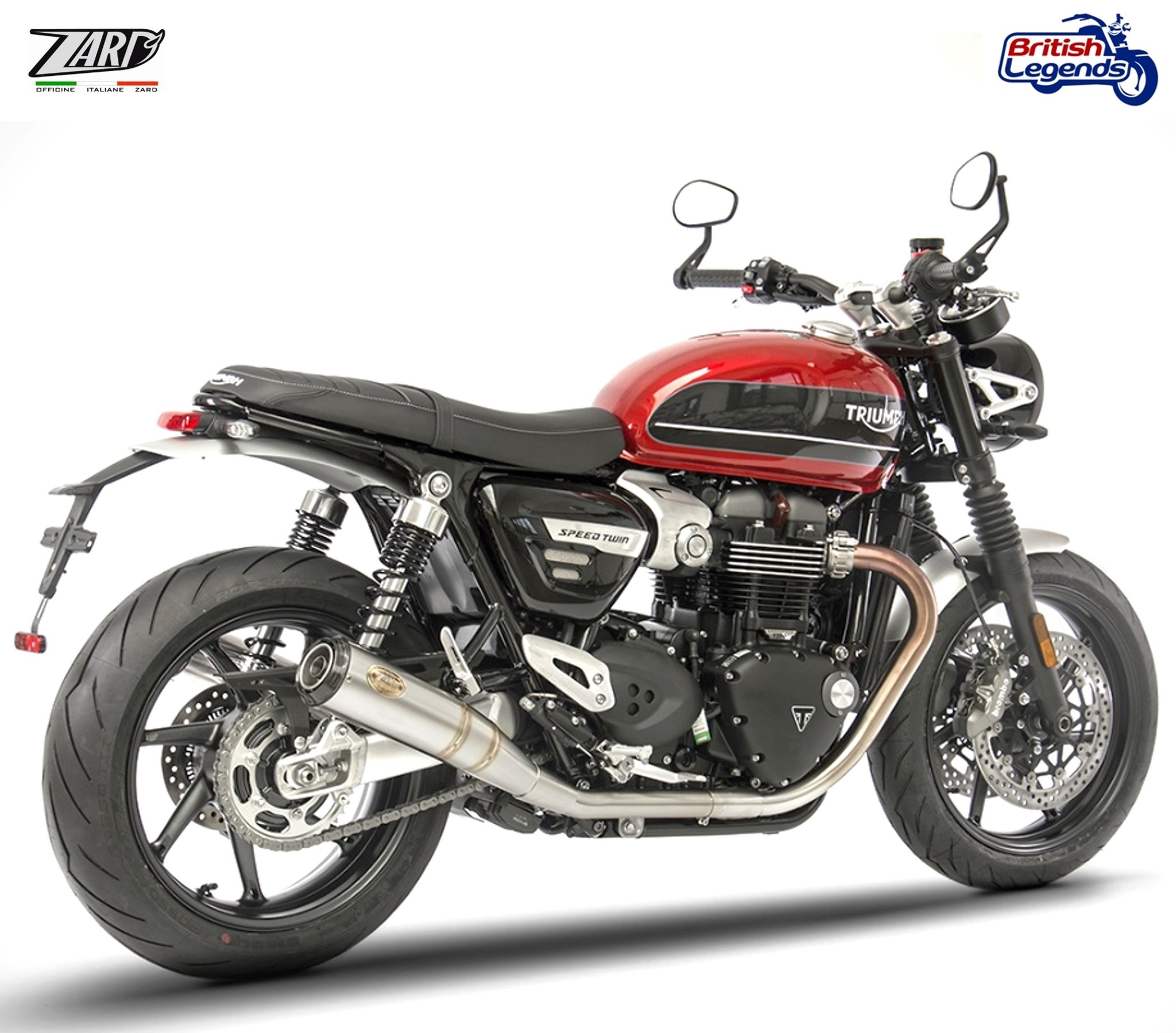 Silencieux Zard pour Thruxton & Speed Twin
