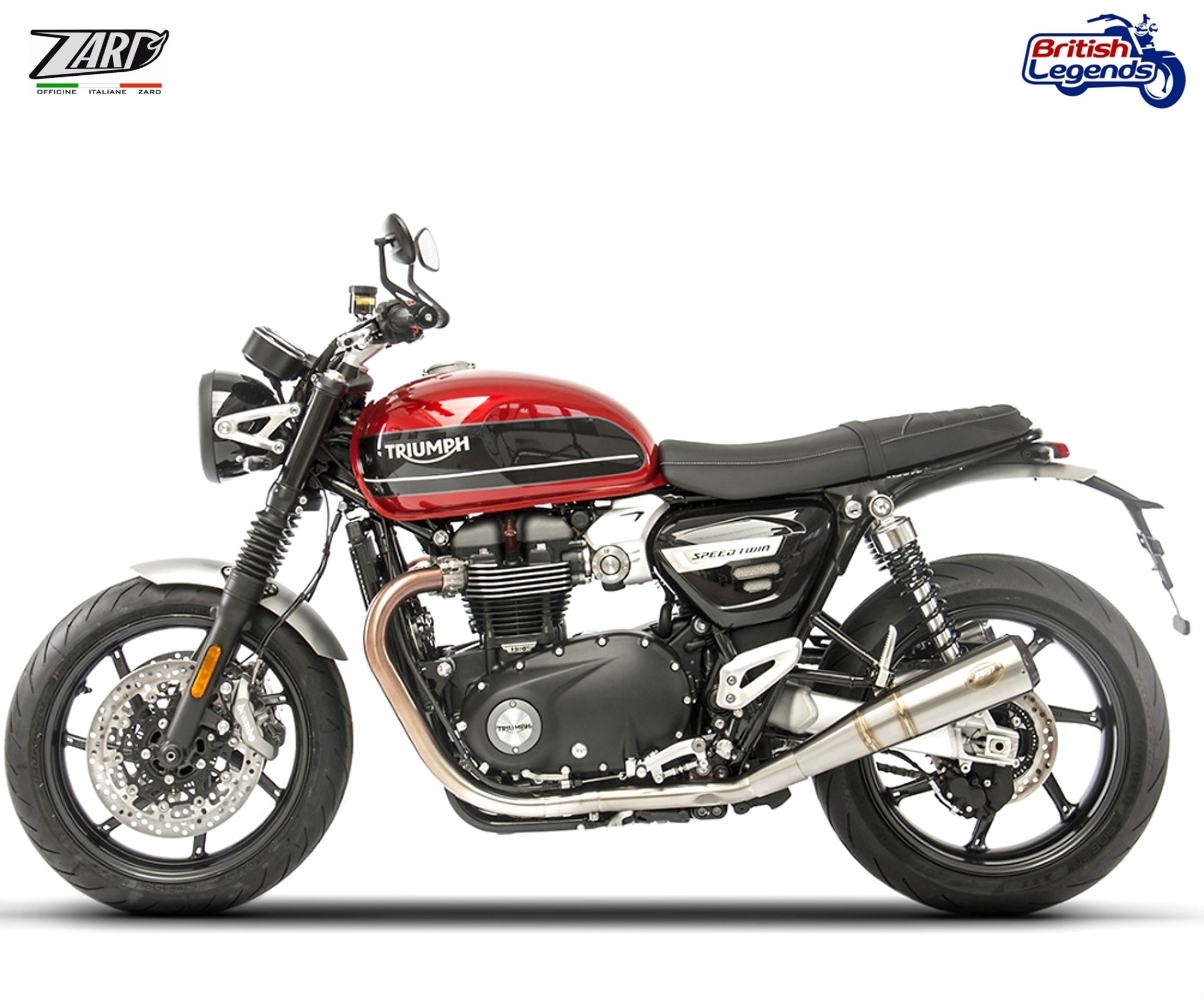 Silencieux Zard pour Thruxton & Speed Twin