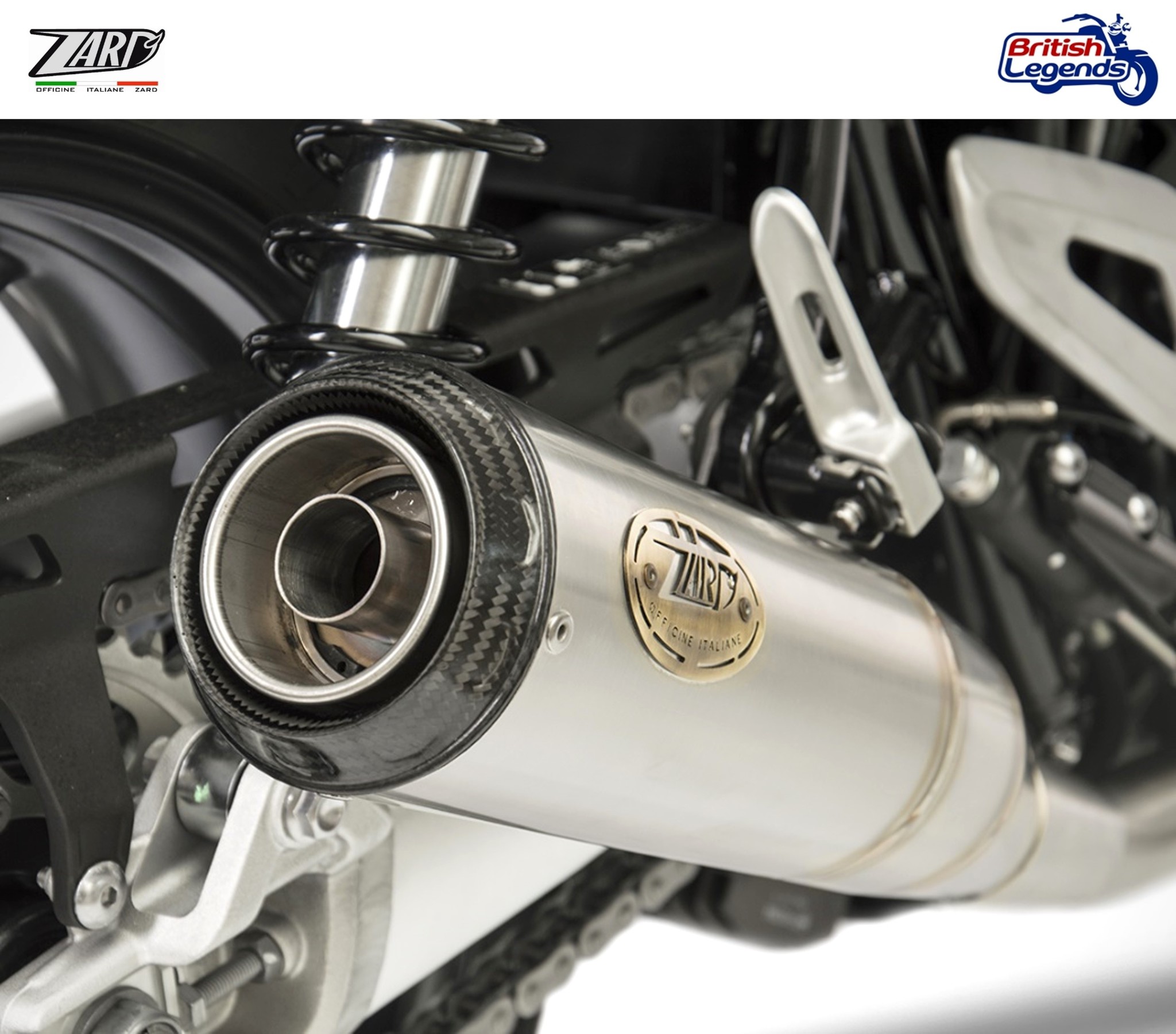 Silencieux Zard pour Thruxton & Speed Twin