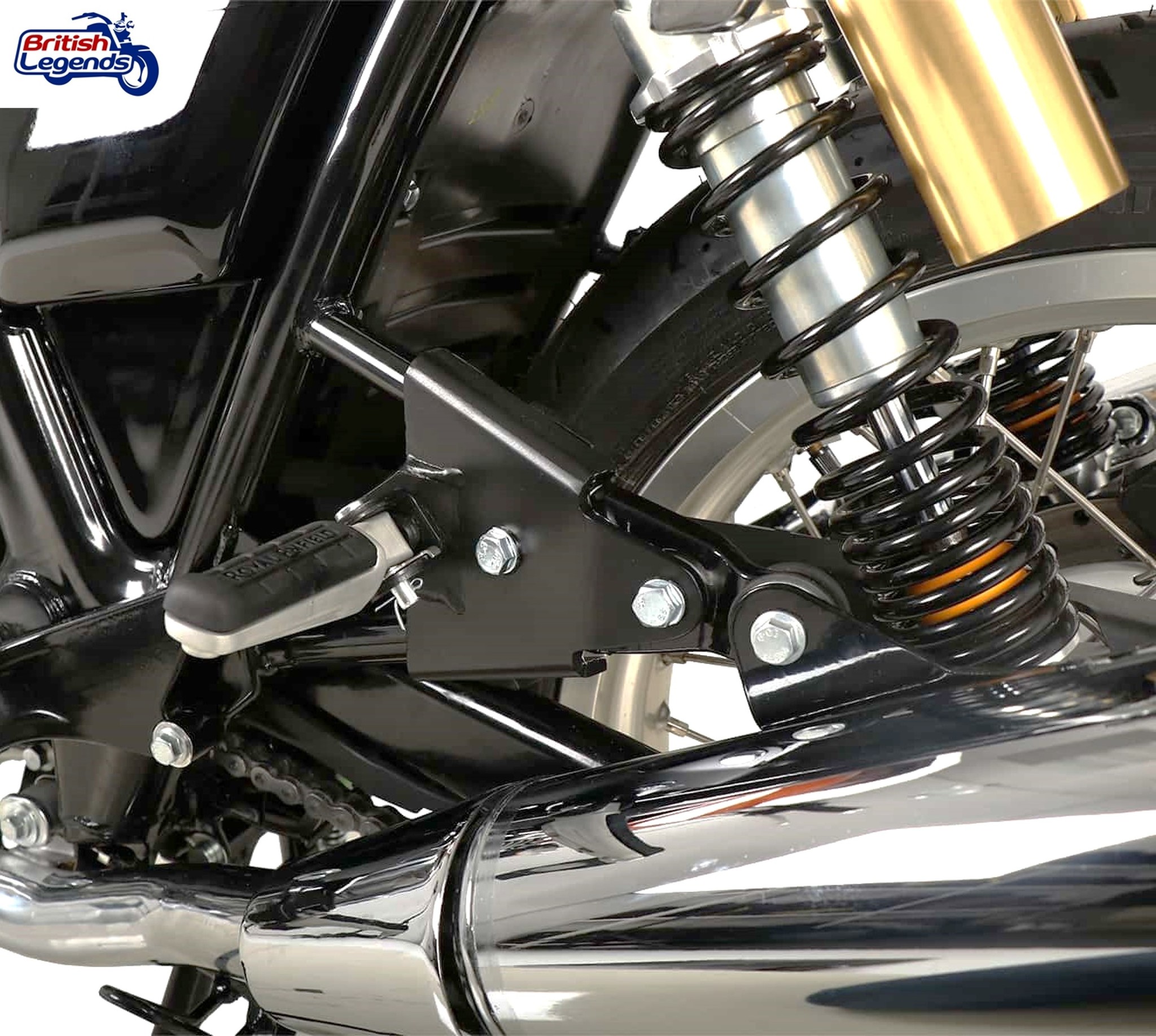 Déports de Repose-Pied Passager Interceptor 650