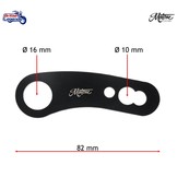 Rear Indicator Brackets for Triumph motorbikes