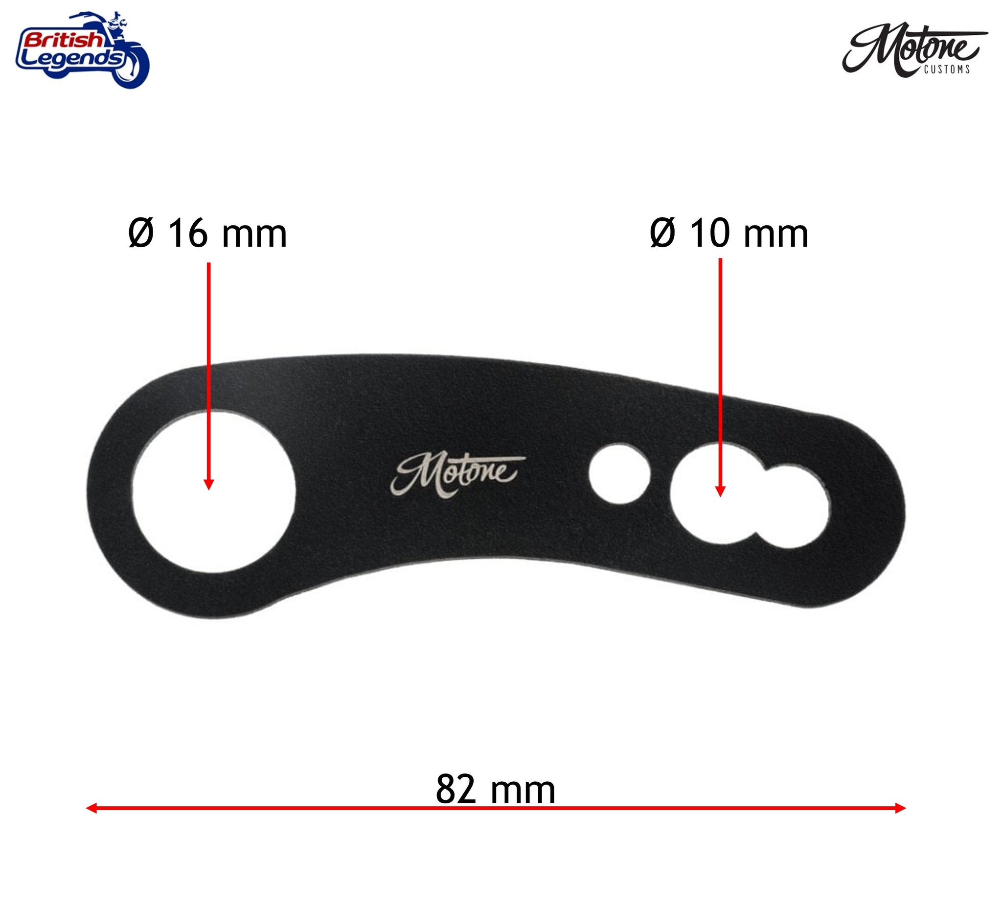 Soportes intermitentes traseros para motos Triumph