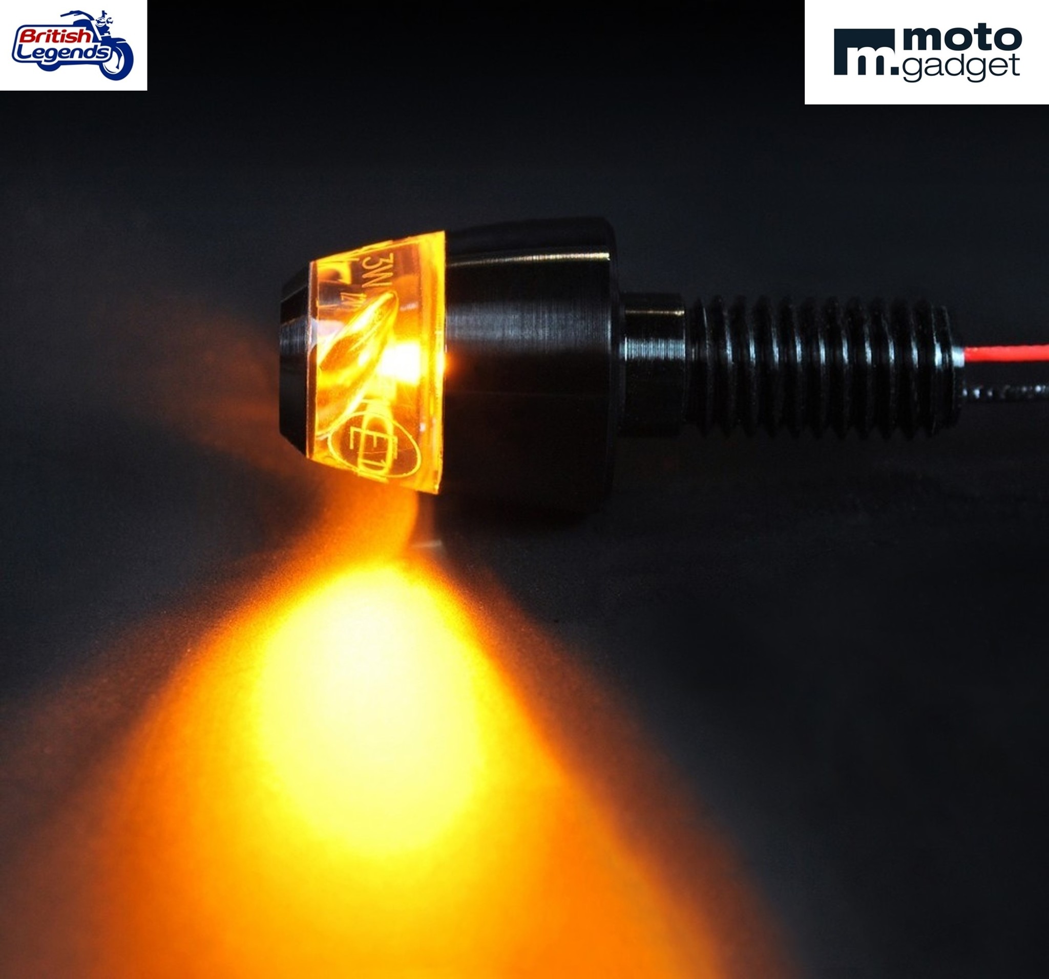 Intermitentes LED Motogadget "M-Blaze Pin"