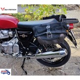 Bolsa Laterale + Soporte para Royal-Enfield