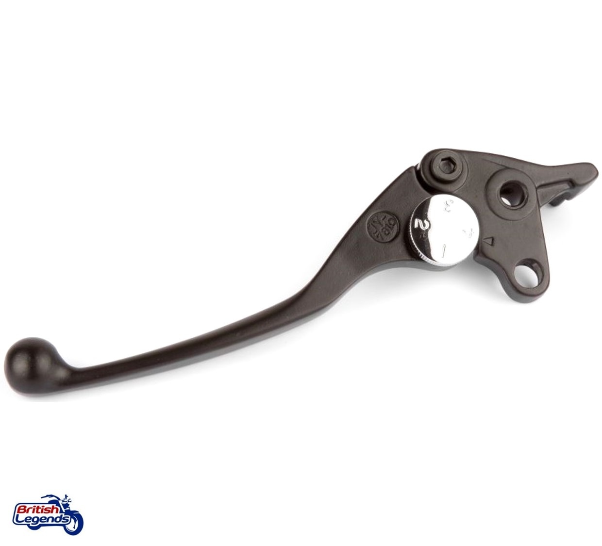 Par de manetas negras para Triumph Triples 885 cc