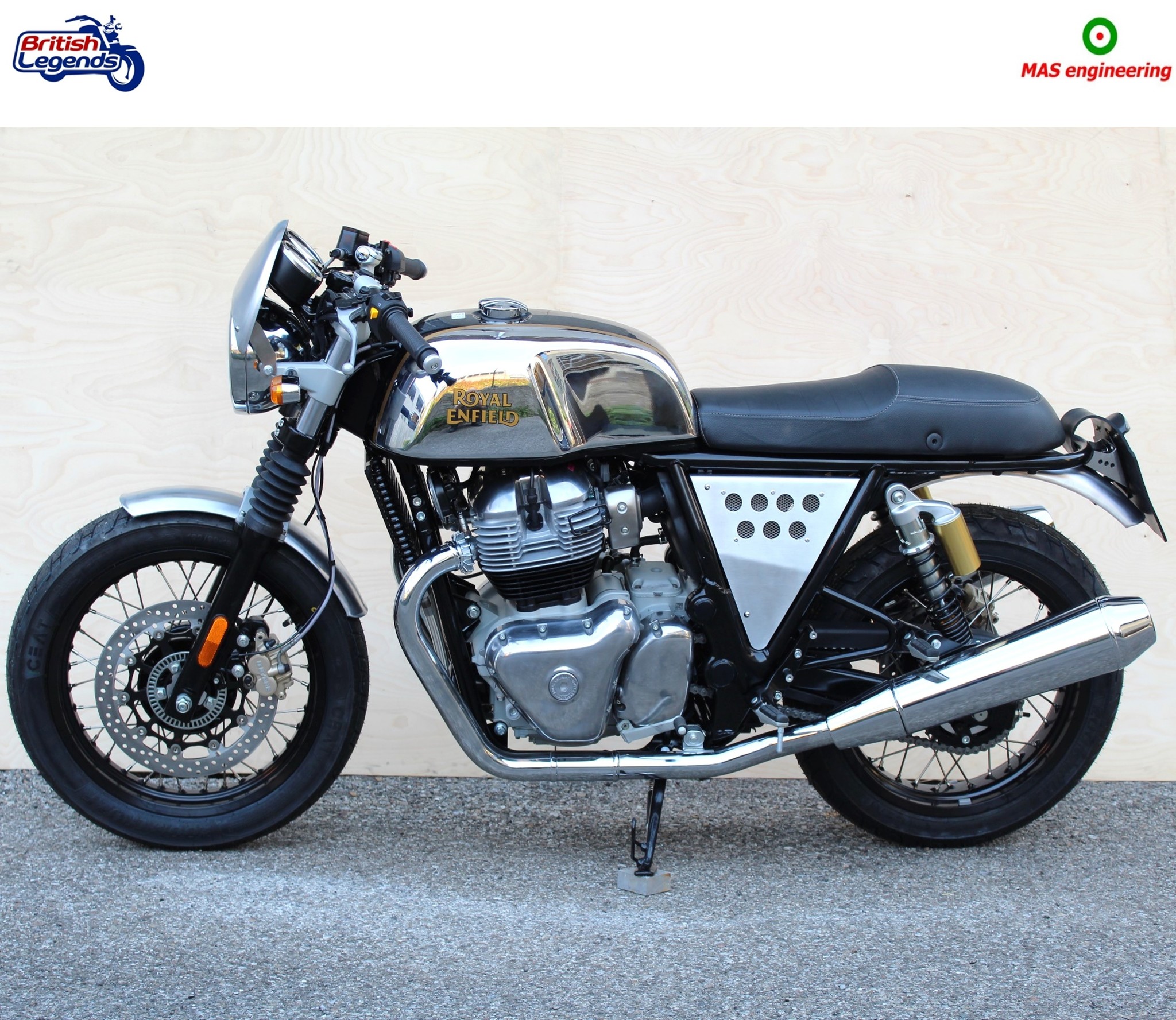 Porte-Plaque et Feu LED pour Royal-Enfield 650