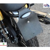Soporte Matrícula + Piloto Trasero para Royal-Enfield 650