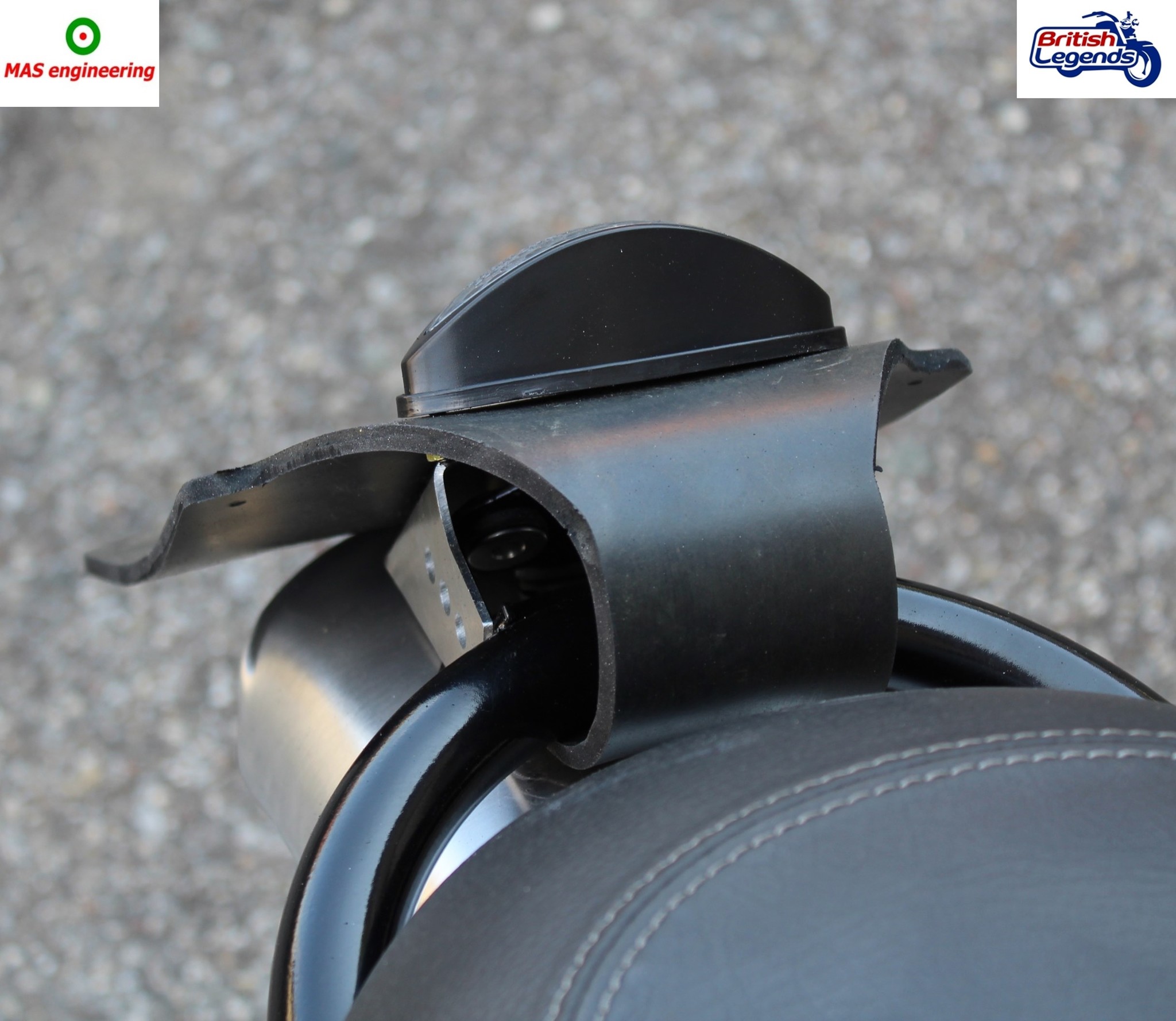 Porte-Plaque et Feu LED pour Royal-Enfield 650