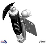 Side-Mount License Plate Kit for Triumph Twins