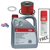 Oil-Change Kit for Triumph motorcycle - Free Chain Spray!