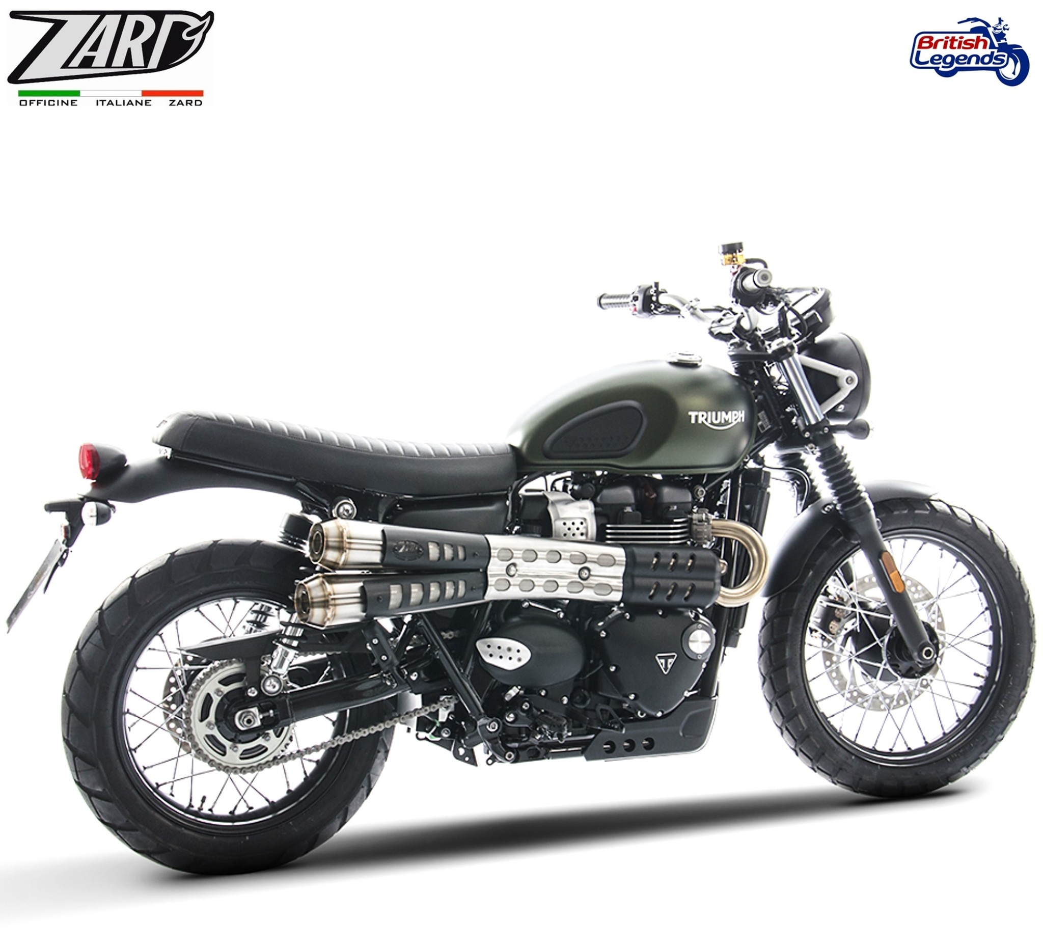 Silenciadores Zard para Triumph Street Scrambler