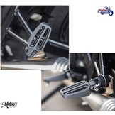 Reposapiés de acero inoxidable para motocicletas Triumph