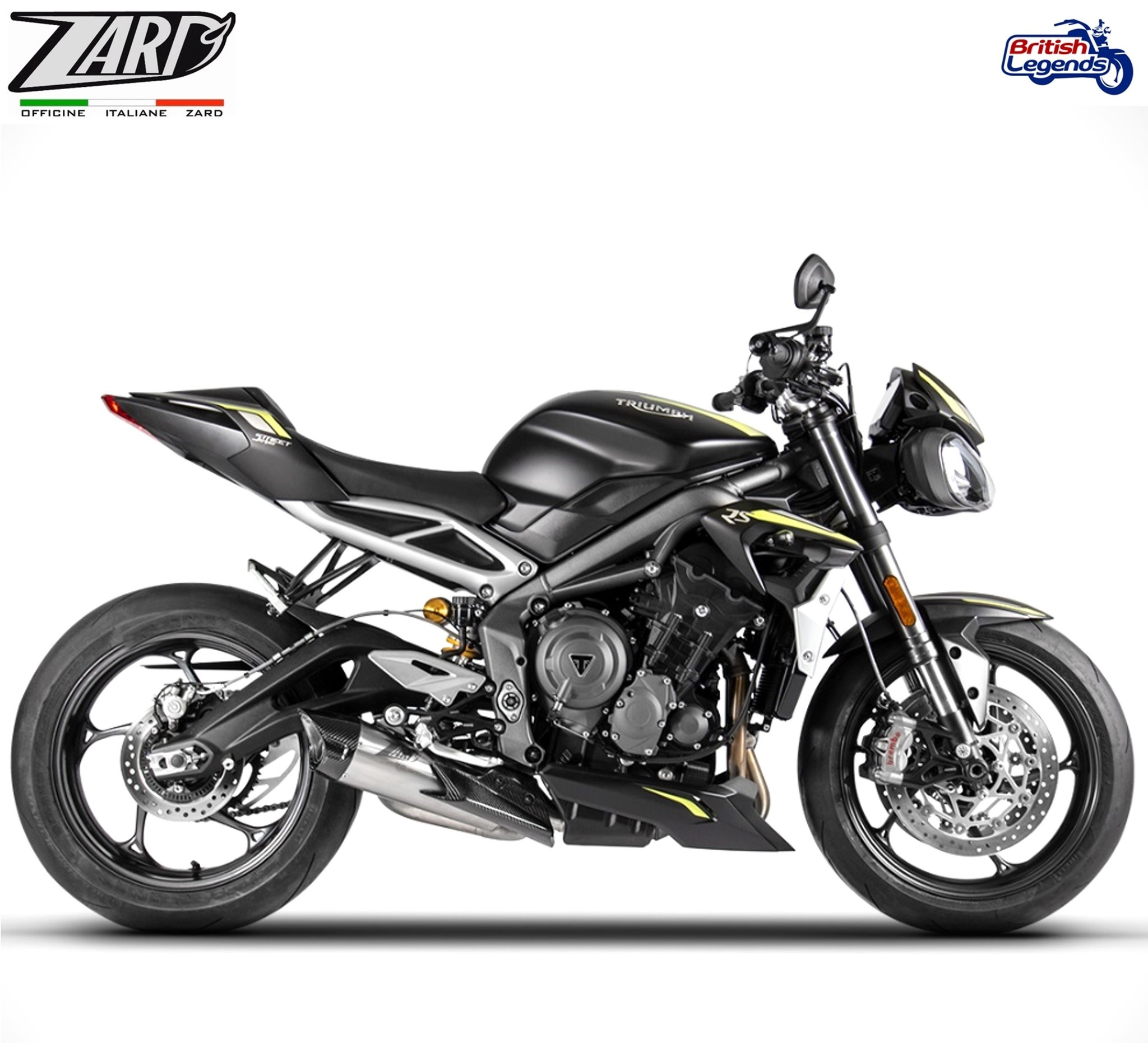 Silenciador Titanio para Triumph Street Triple 765