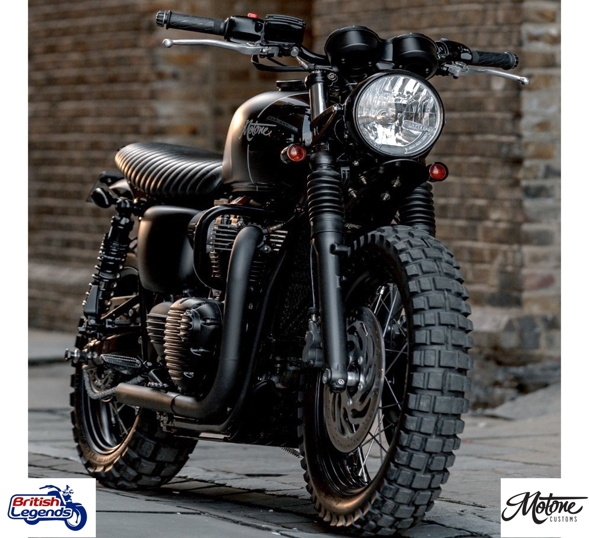 Stainless Steel Engine Guards for Triumph Twins