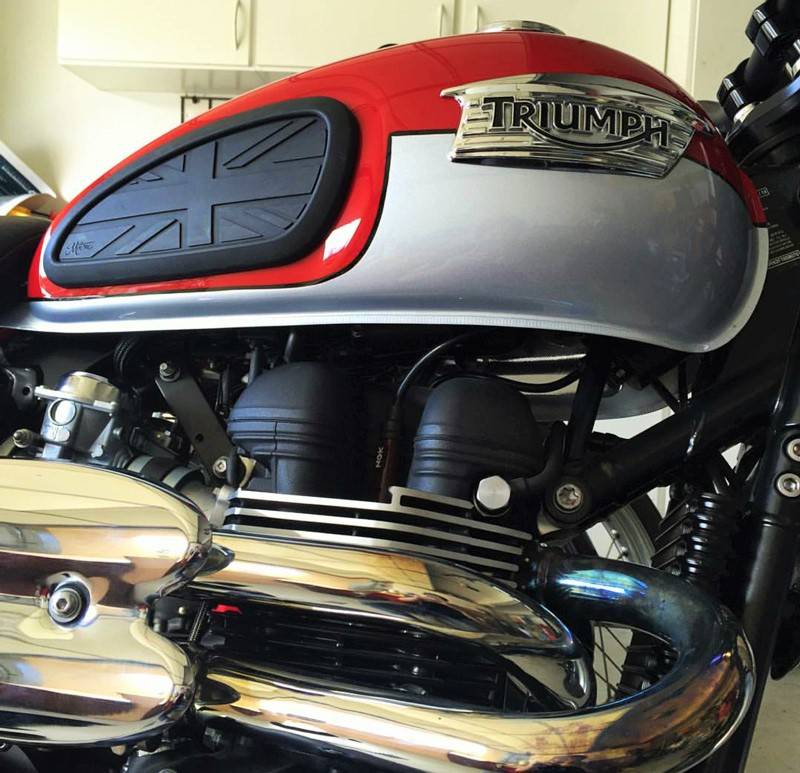 Coussins Grippe-Genoux pour motos Triumph