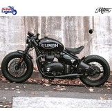 Triumph bonneville bobber sale short rear fender