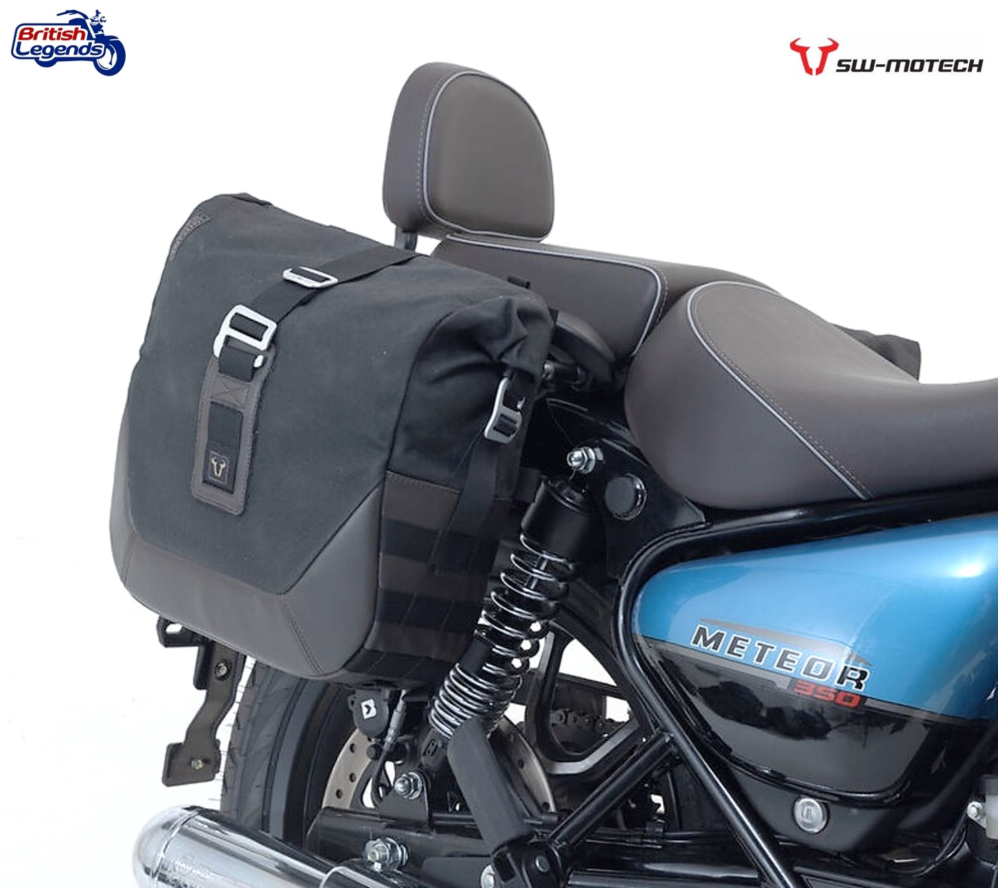 Bolsa Laterale + Soporte para Royal-Enfield