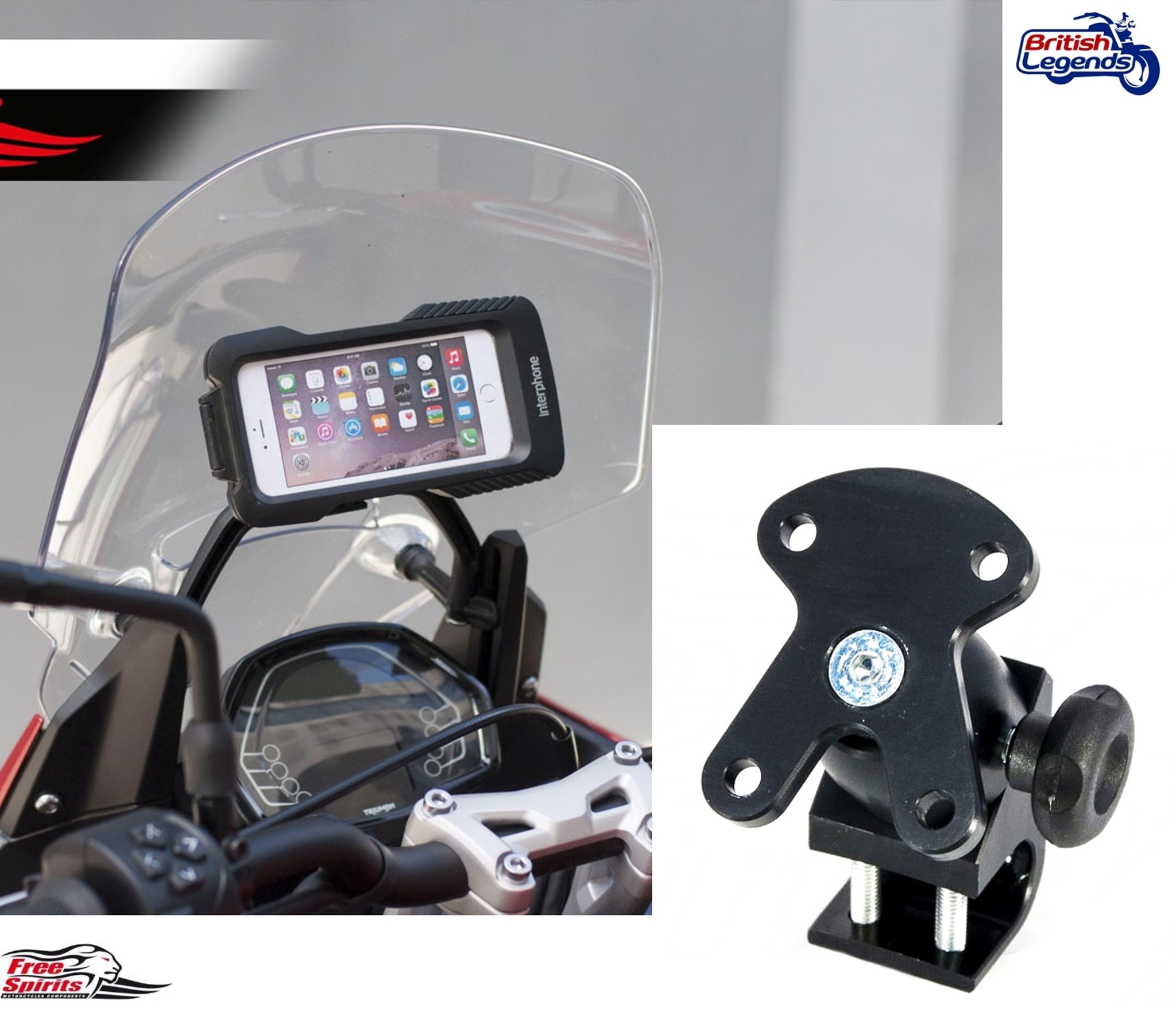 SatNav/GPS Bracket for Triumph Tiger