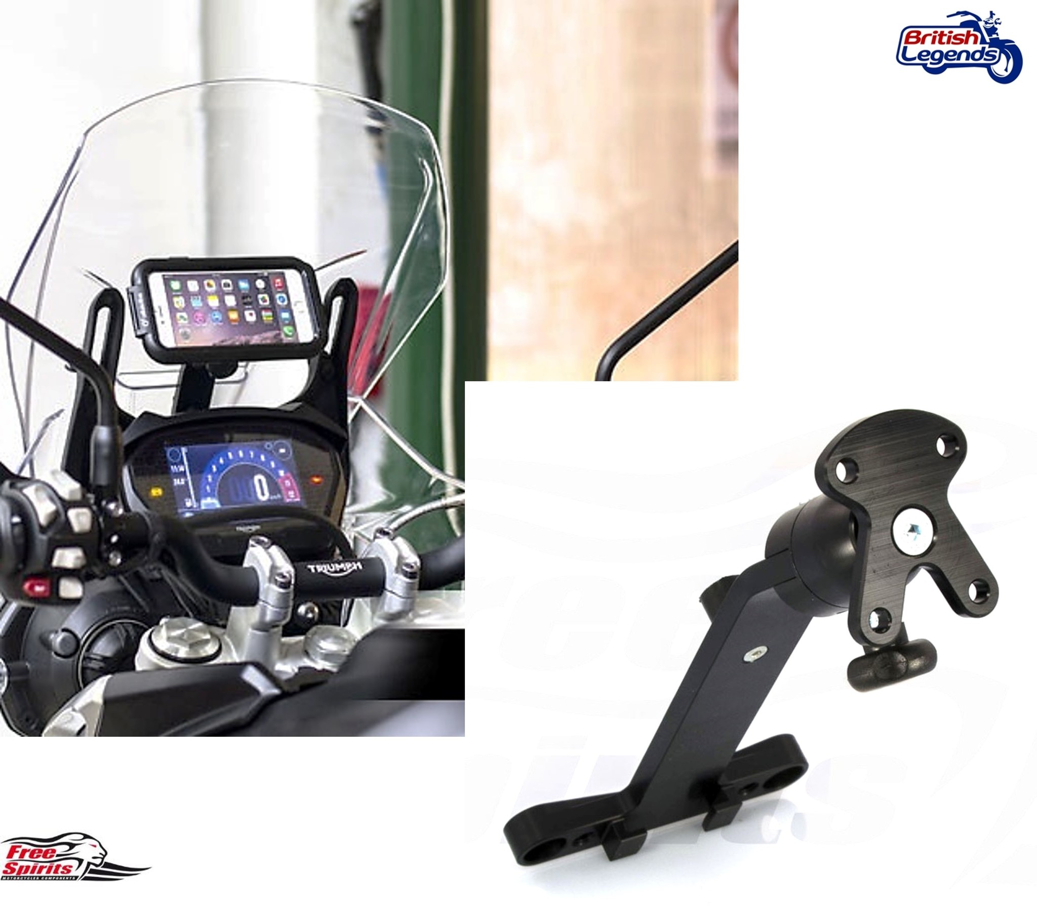 SatNav/GPS Bracket for Triumph Tiger